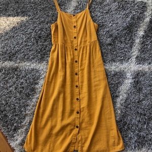 Marigold midi dress